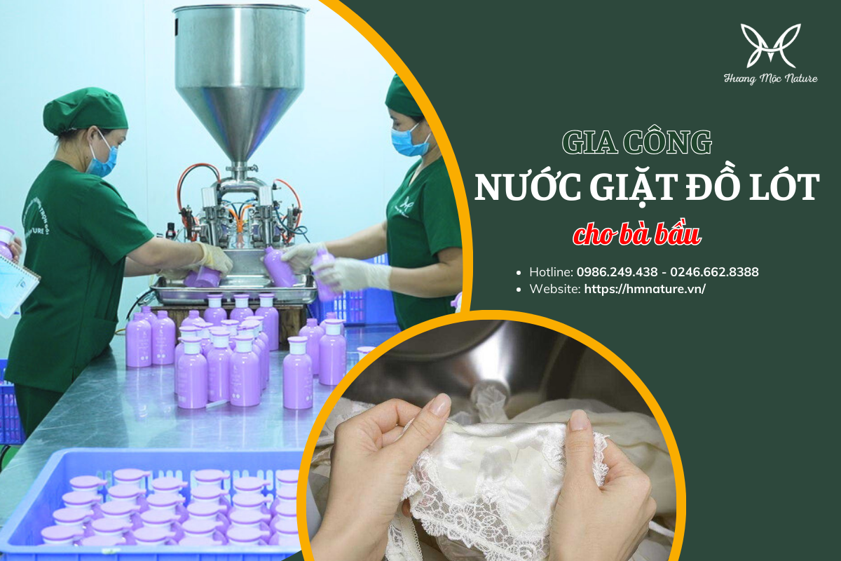 TẠI SAO CẦN GIA CÔNG NƯỚC GIẶT ĐỒ LÓT ĐẶC BIỆT DÀNH RIÊNG CHO BÀ BẦU?